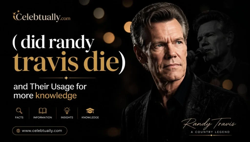 Randy Travis performs on stage during The More Life Tour, 2026