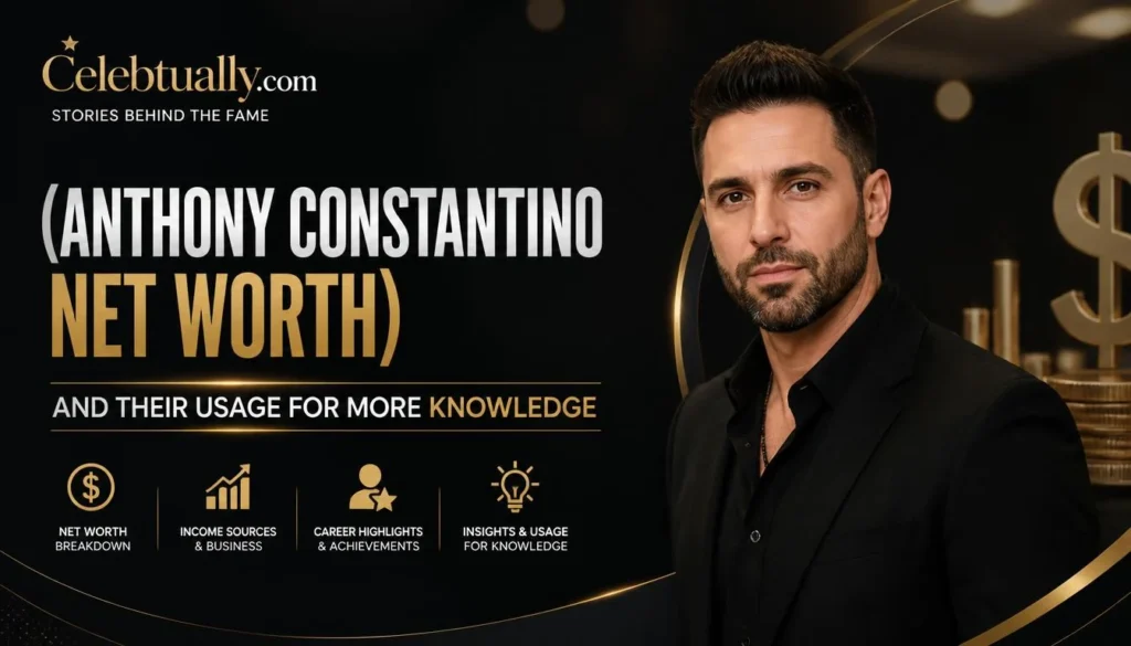 anthony constantino net worth