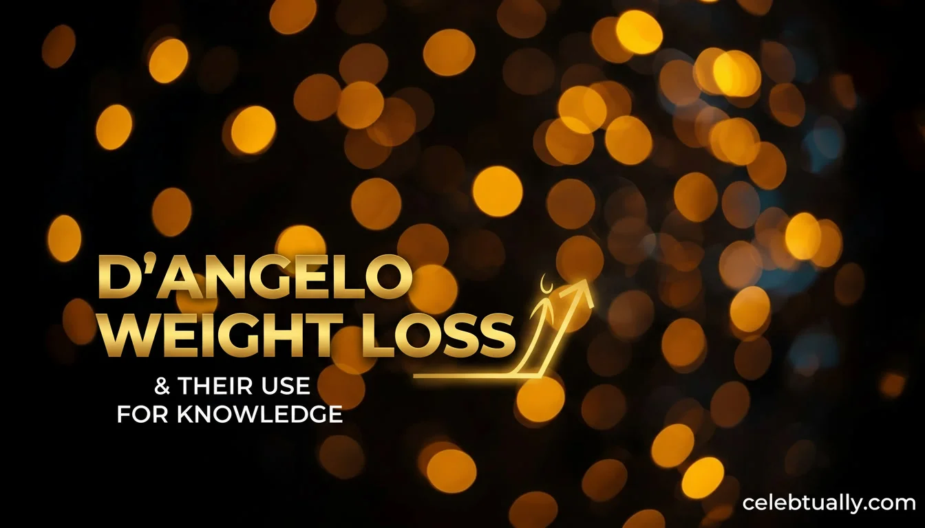 d'angelo weight loss