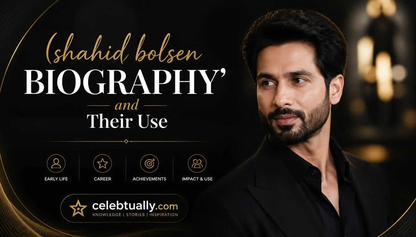 shahid bolsen biography