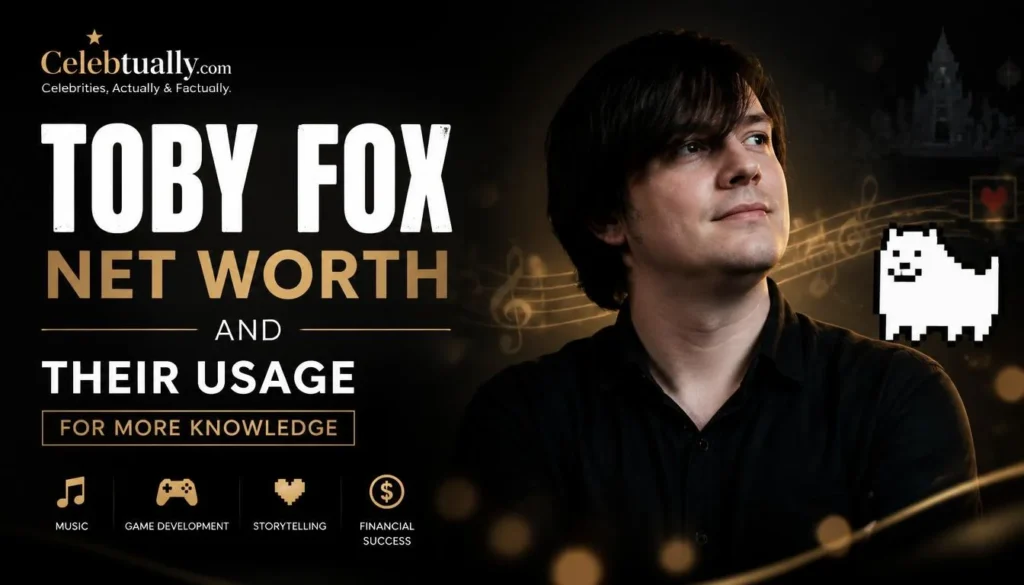 toby fox net worth