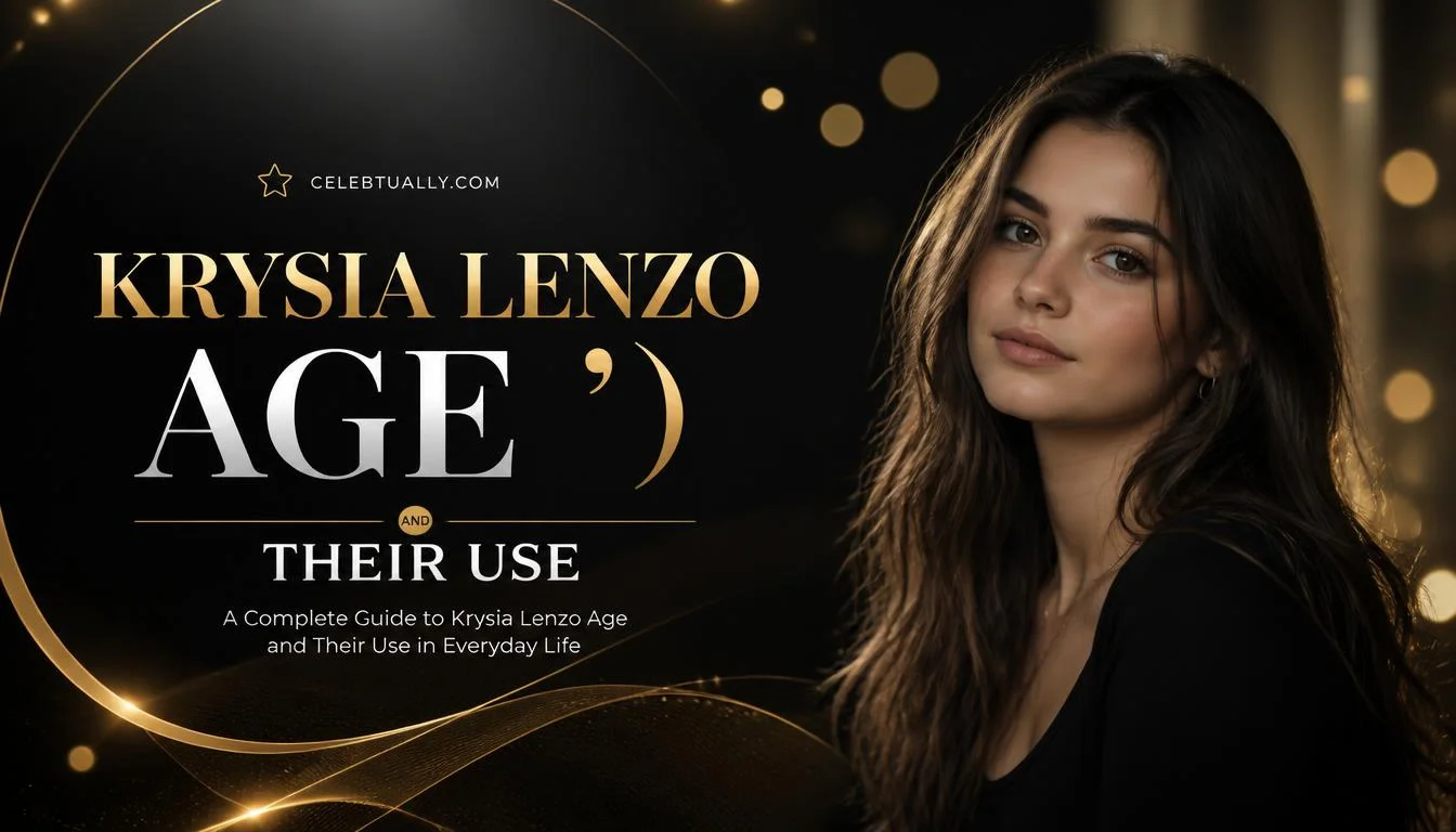 krysia lenzo age