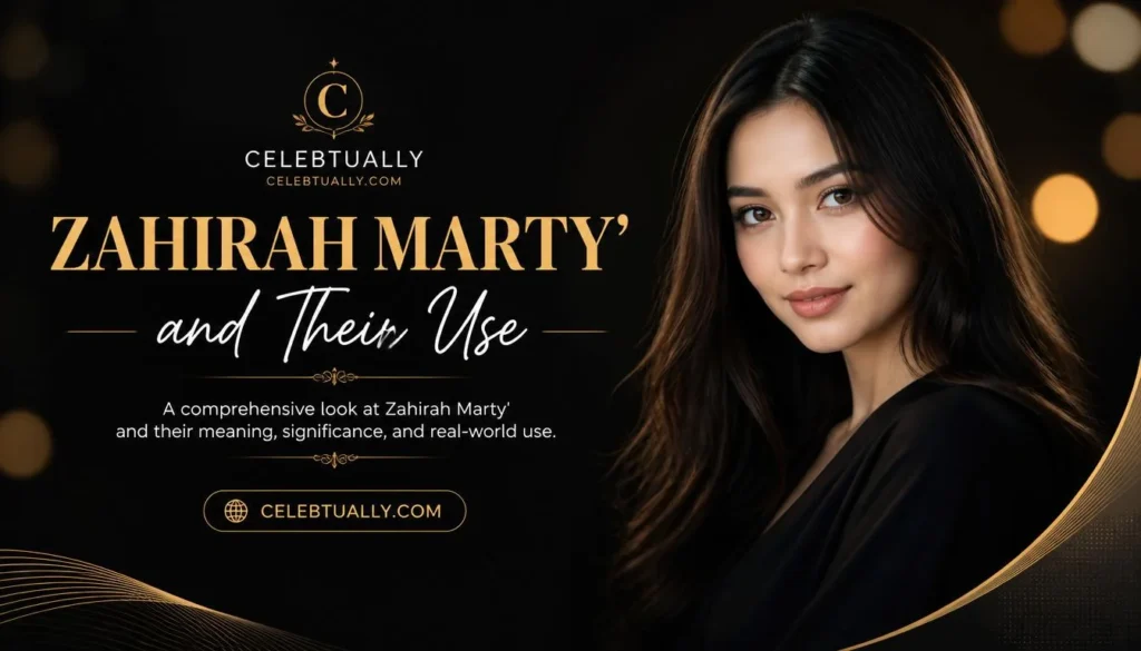 zahirah marty